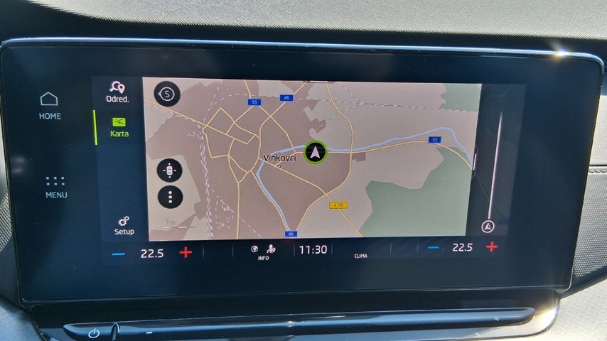 RABLJENO VOZILO ŠKODA OCTAVIA COMBI EXECUTIVE 2,0 TDI AT Automatski mjenjač DIESEL 100224