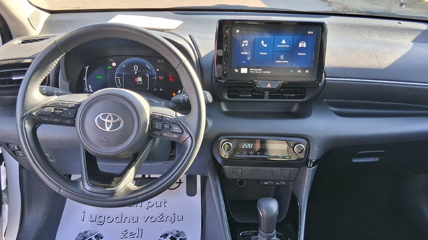RABLJENO VOZILO TOYOTA YARIS SOL ASSIST 1,5 HIBRID Automatski mjenjač BENZIN 224503
