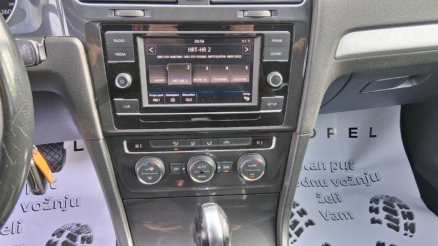 RABLJENO VOZILO VOLKSWAGEN GOLF TDI DSG TRENDLINE HR Automatski mjenjač DIESEL 223658