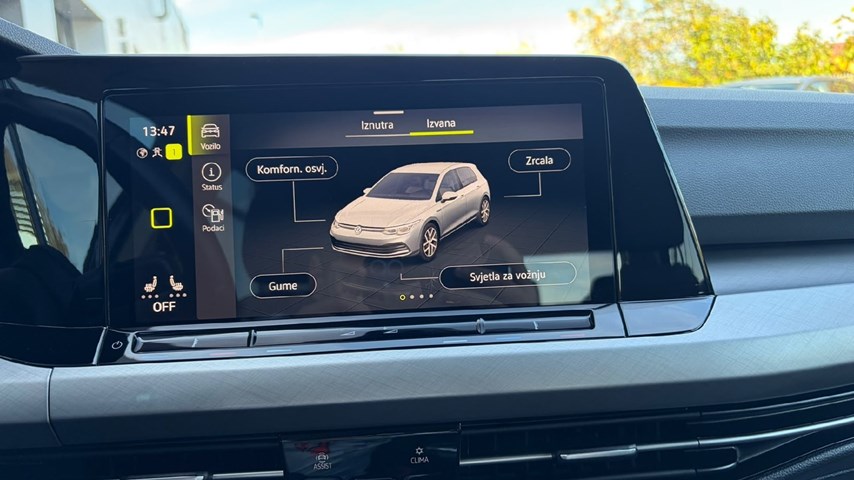 RABLJENO VOZILO VOLKSWAGEN GOLF VIII 2,0 TDI LIFE Mehanički mjenjač DIESEL 65813
